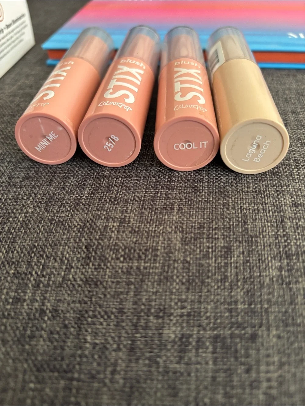 Morphe Eyeshadow Palette, Blush & False Lashes